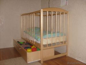 Детская деревянная кроватка - Изображение #1, Объявление #448549